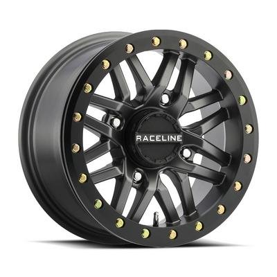 15x7 Raceline A91G Ryno UTV Beadlock Gunmetal Wheel 4x137 (10mm)