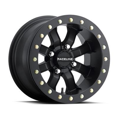 15X7 Raceline A71B Mamba Utv Beadlock Satin Black Wheel 4X137 (0Mm)
