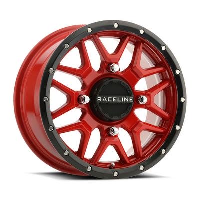 14x7 Raceline A94R Krank UTV Red Wheel 4x156 (38mm)
