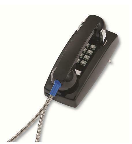 CORTELCO 2554-AHC-BK 255400AHC20M Wall Phone W/Metal Cradle