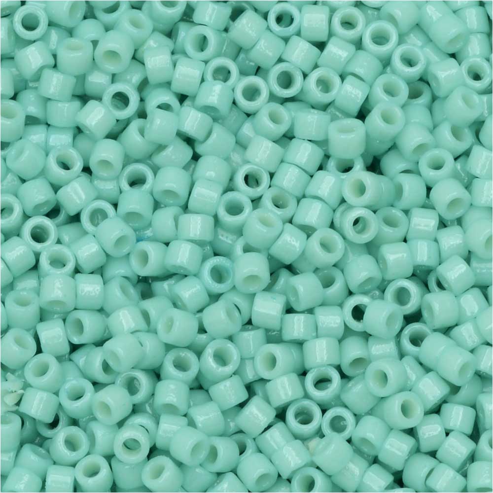 Miyuki Delica Seed Beads, 11/0 Size, #DB2356 Duracoat Ocean Spray, 50 Gram Bulk Bag