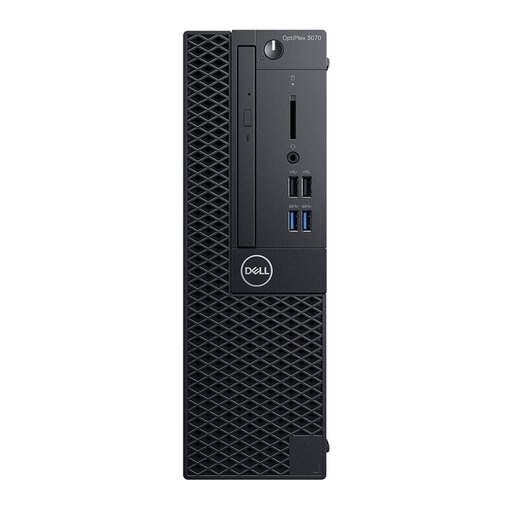 Dell Optiplex 3070 SFF 16GB 500GB Intel Core I5-9500 X63GHz Win10,Black (Refurbished)