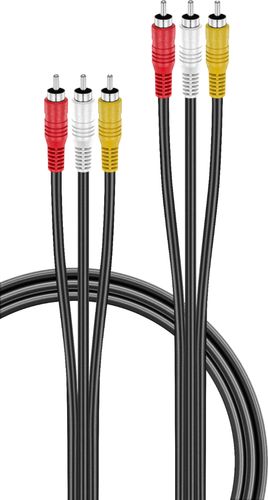 Insignia™ - 12  Composite a/V Cable - Black