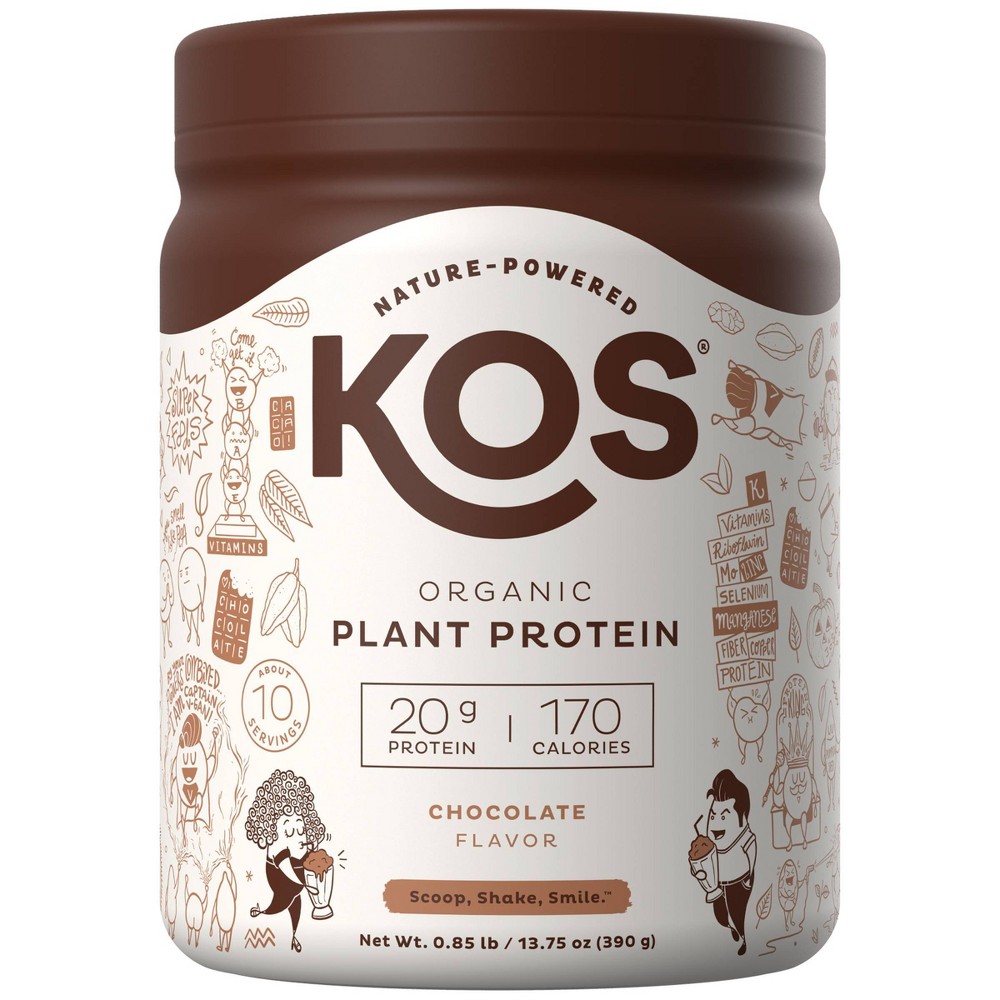 CHOCOLATE ORGANIC PLANT PROTEIN 20 G POWDER, CHOCOLATE