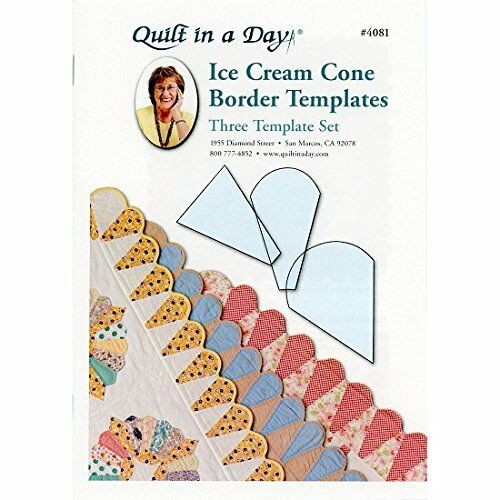 Ice Cream Cone Border Templates