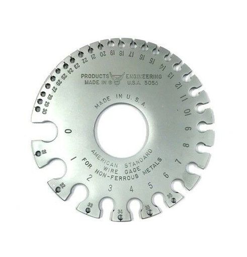 Usa Made Wire Measuring Gage (4901-0049)