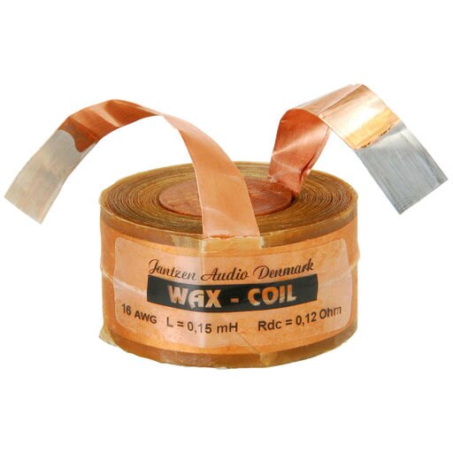 Jantzen 8530 0.15mH 16 AWG Copper Foil Wax Coil