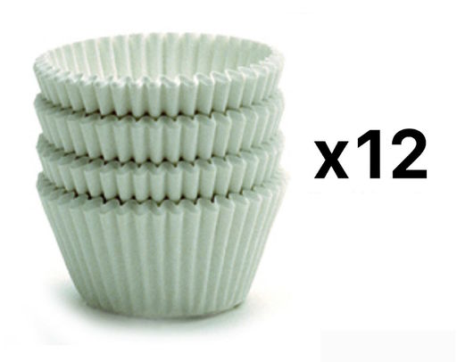 Norpro White Paper Standard Baking Muffin Cupcake Cup Wrapper Liner 75 (12-Pack)