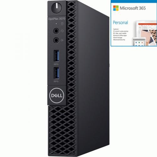 Dell OptiPlex 3000 3070 Desktop Computer - Intel Core I5 9th + Microsoft 365 Bundle