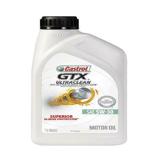 (4 Pack) Castrol Gtx 5W-30 Motor Oil, 1 Qt.