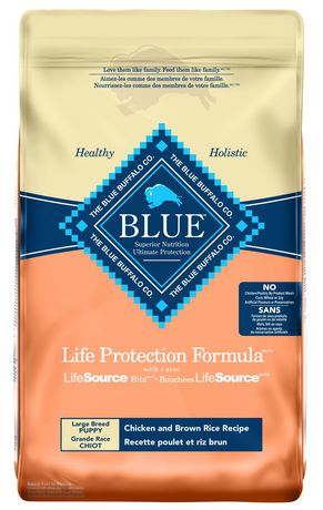 Blue Buffalo Life Protection Formula Large Breed Chicken & Brown Rice Puppy Dry Dog Food, 10.1-kg