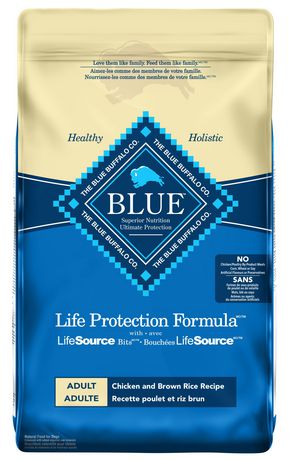 Blue Buffalo Life Protection Formula Chicken & Brown Rice Adult Dry Dog Food, Assorted Sizes