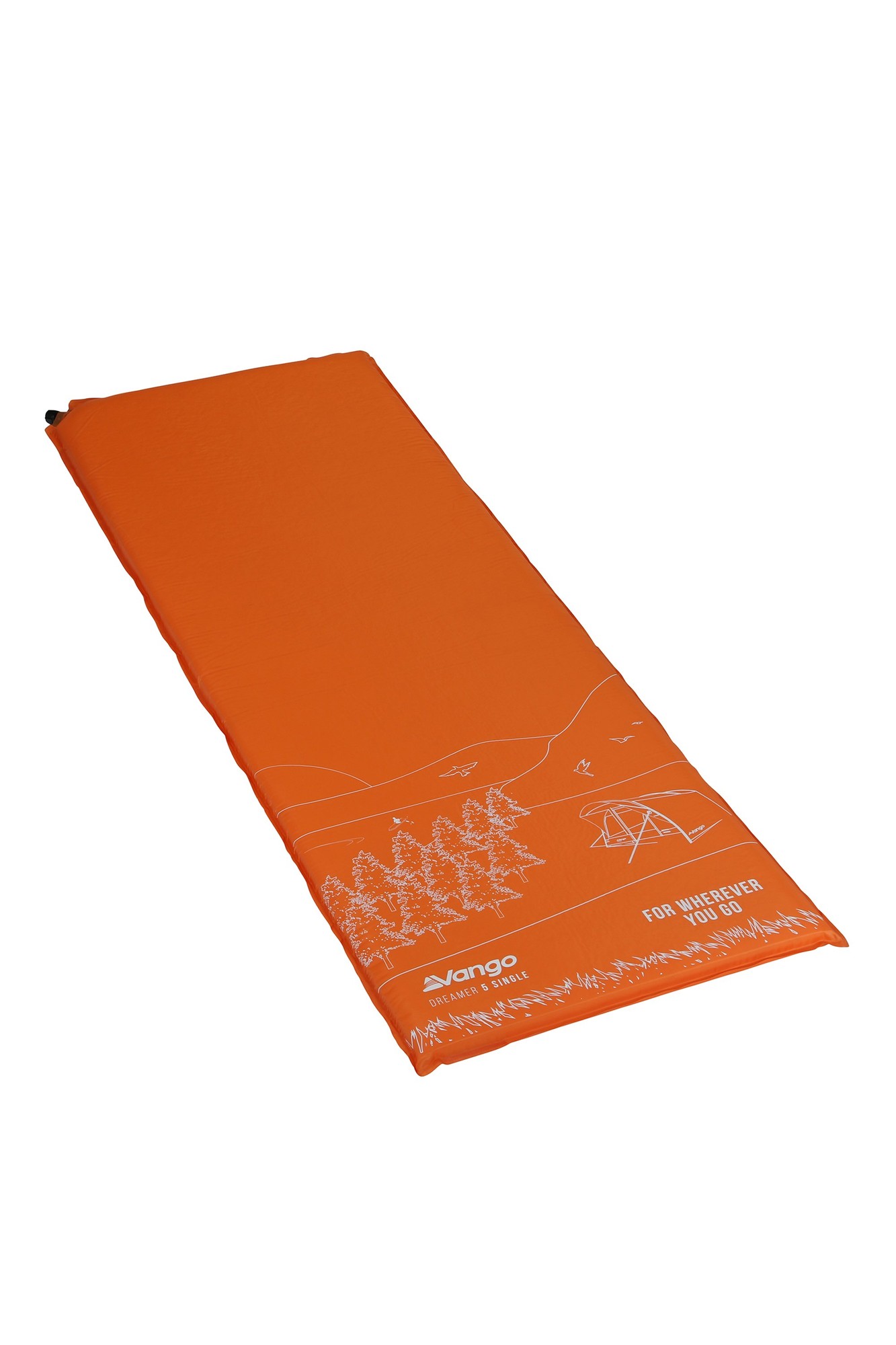 Vango Dreamer 5 Single Self-Inflating Mat 183 X 63 X 5cm (VAM-DRSGL5Q)