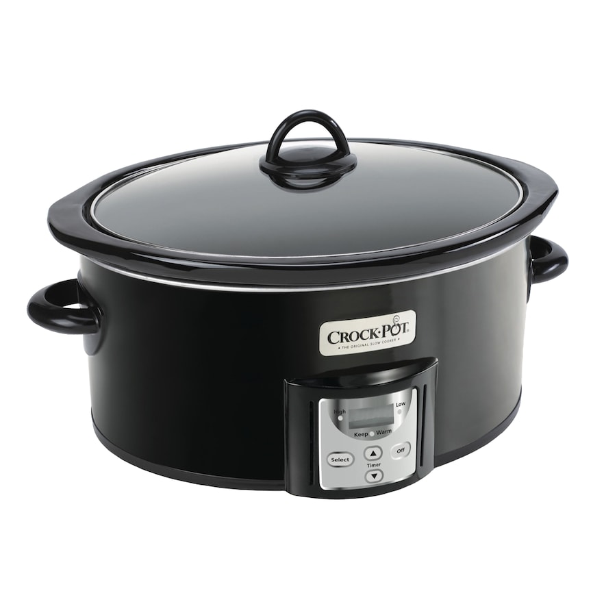 Crock-Pot 4-qt. Digital Countdown Slow Cooker, Black, 4 QT