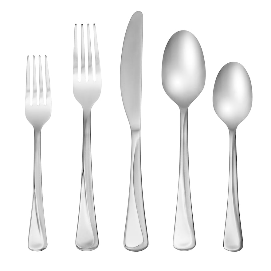 Cambridge Glenda 42-piece Flatware Set with Caddy, Multicolor