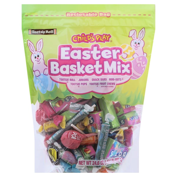 Tootsie Roll Childs Play Easter Basket Mix  24.6 Oz