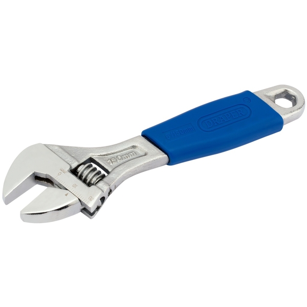Draper Soft Grip Adjustable Spanner 150mm