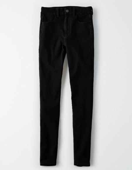American Eagle Womens Super High Rise Curvy Fit Jeans Style # 043-3439-01237-E - 20 Regular