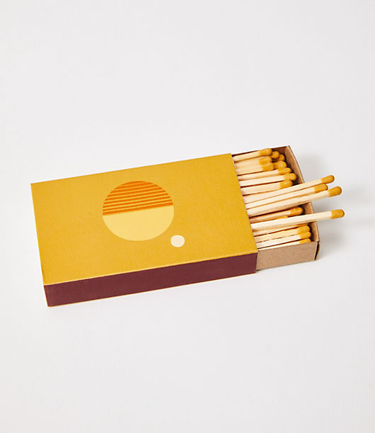 Lou & Grey P.F. Candle Co. Golden Hour Matchbook