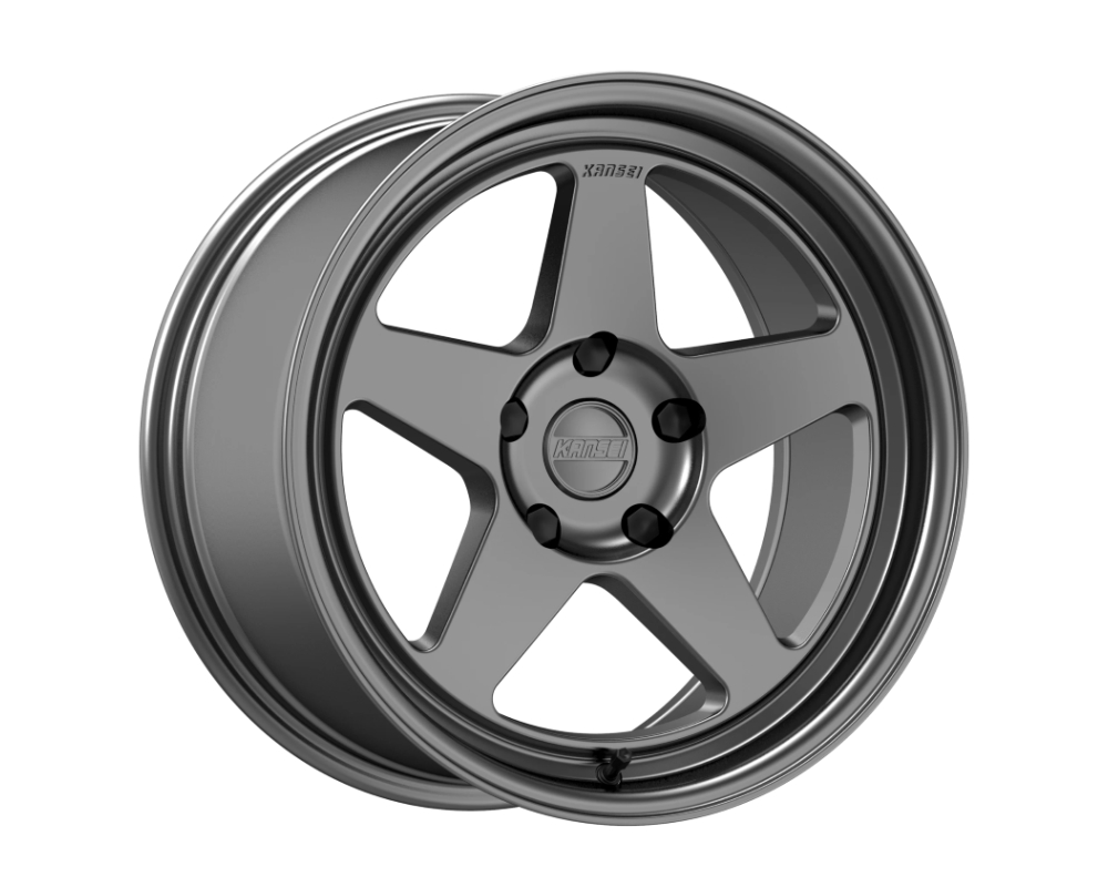 18x9.5 Kansei Wheel K12G KNP Gunmetal Wheel 5x4.5 (22mm)