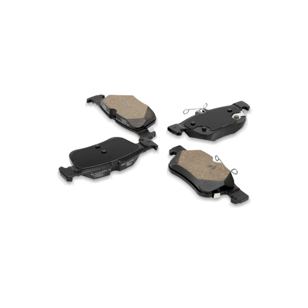 MAPCO 6755 Brake Pad Set Front Axle, with Acoustic Wear Warning, with Anti-squeak Plate