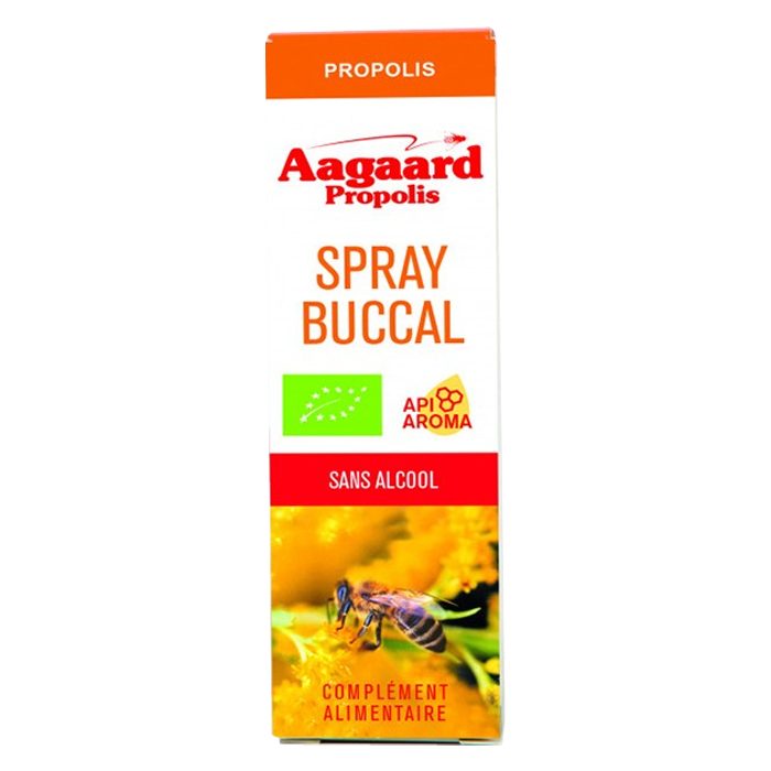 AAGAARD PROPOLIS Spray Buccal Sans Alcool, 15ml