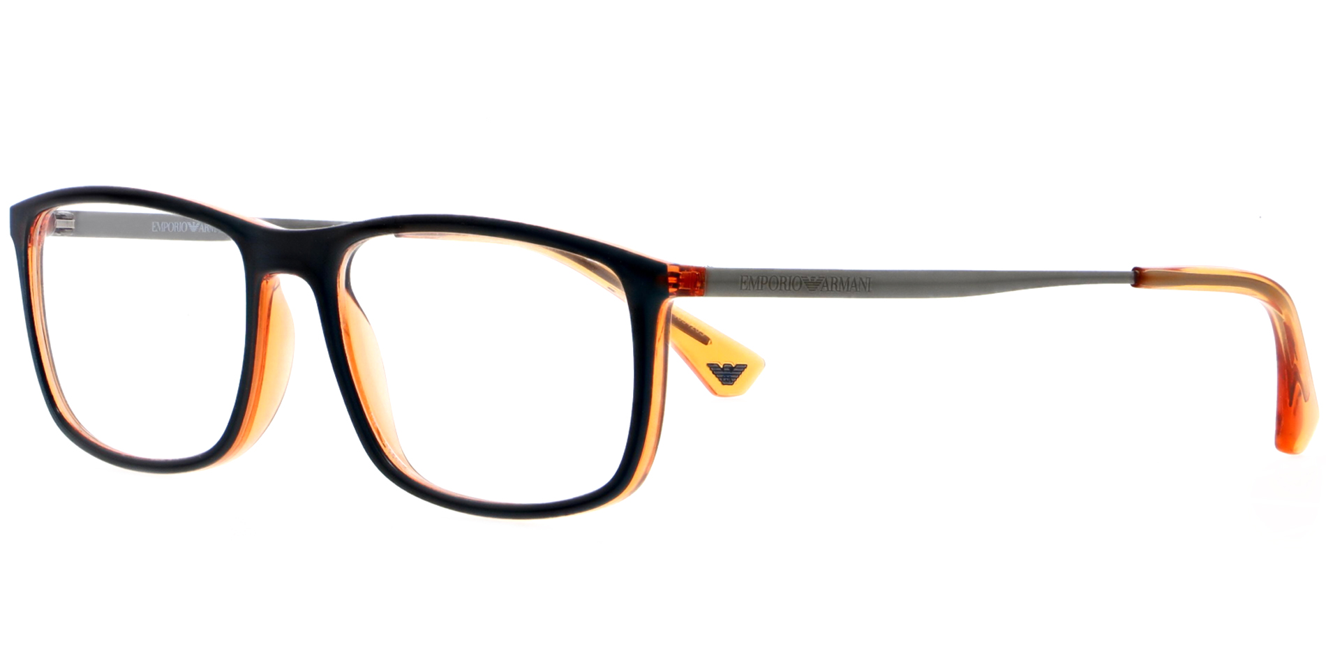 Emporio Armani 3070 Glasses - Men's Frames - Plastic, Brown