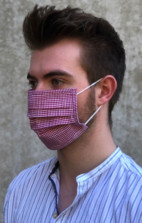 Face Mask 3439-34 Red