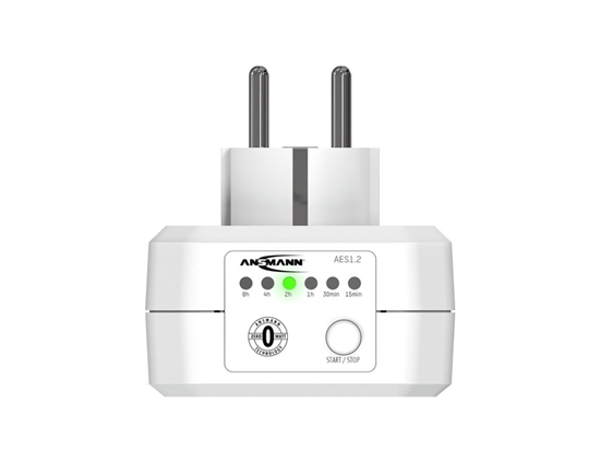 Ansmann Programmable AES1 Socket - Energy Saving Timer Socket with Countdown - Adjustable Socke thumbnail