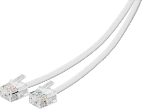 Insignia™ - 100' Landline Phone Cord - White