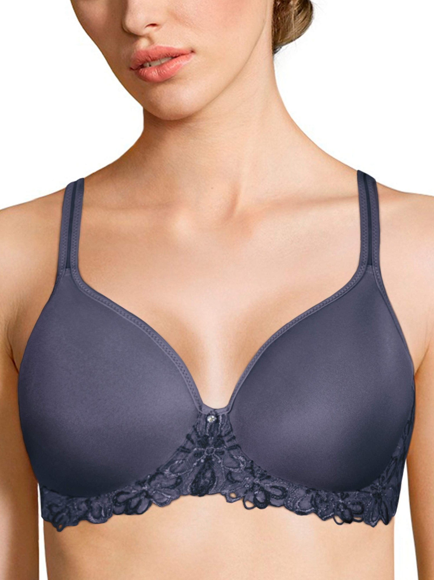 Bali One Smooth U Ultra Light Embroidered Frame Bra Private Jet