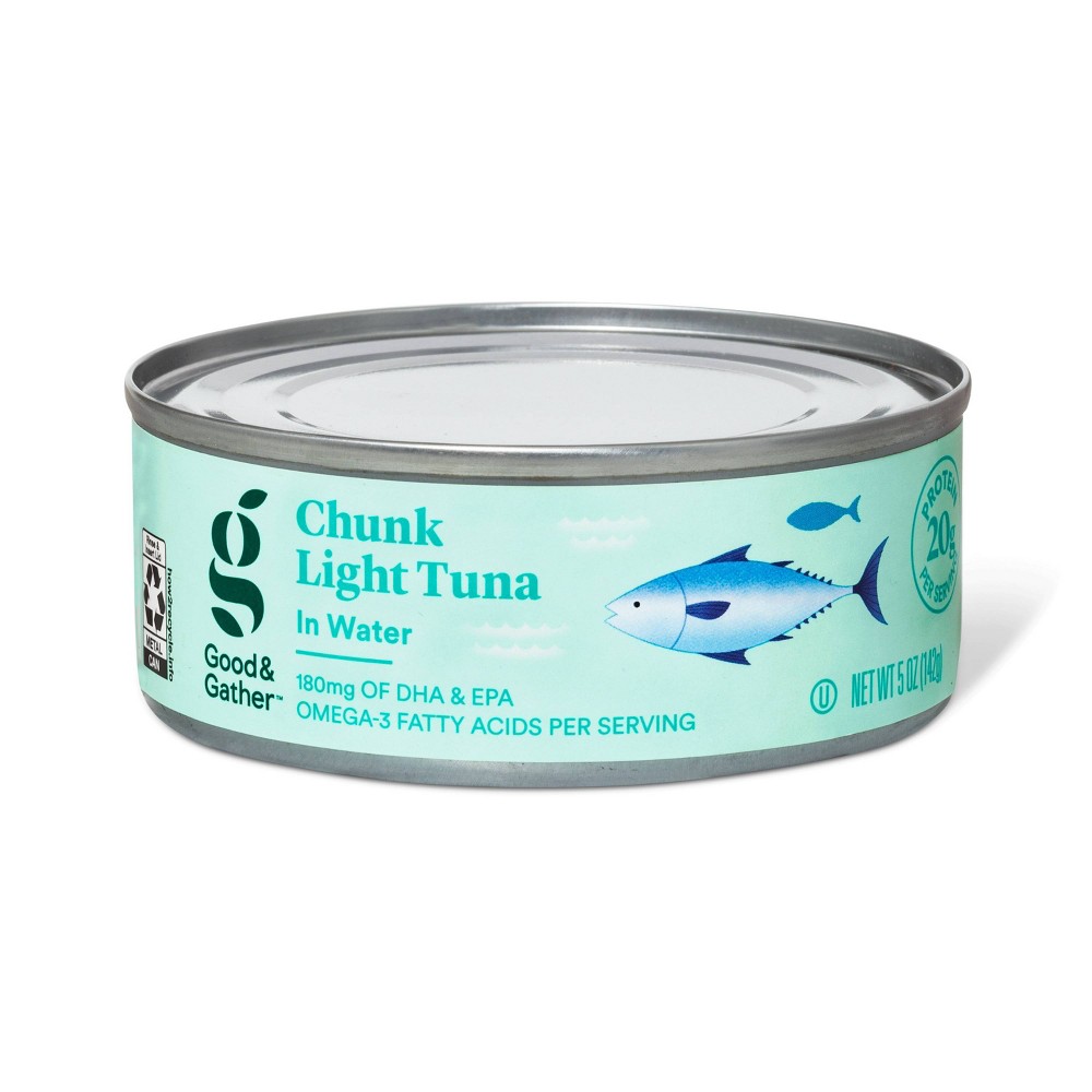 Chunk Light Tuna in Water - 5oz - Good & Gather™