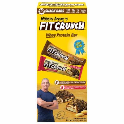Chef Robert Irvine's Fit Crunch High Protein Baked Bar