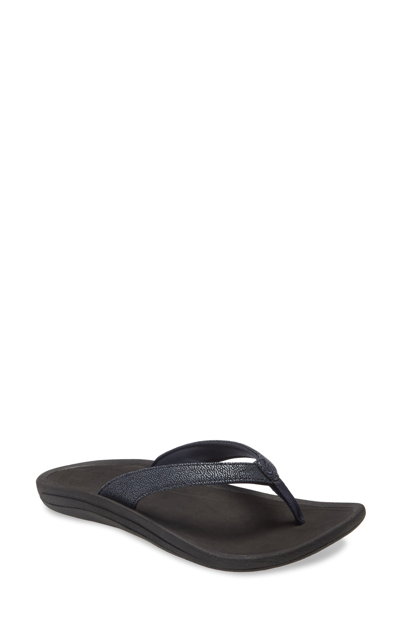 OluKai Women S Kulapa Kai Flip Trench Blue/Black - 20198-DE40
