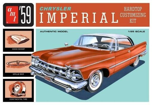 AMT 1136 1/25 1959 Chrysler Imperial Model Kit