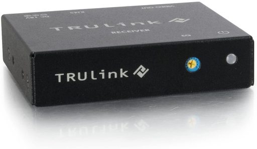 C2G 29363 TruLink VGA Over Cat5 Extender Receiver  TAA Compliant  Black