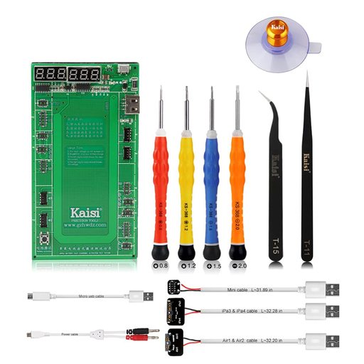 Kaisi 9201 Battery Tester Battery Charger and Activation Board Battery Repair Kit Compatible for iPhone 4 4s 5 5c 5s 6 6 Plus 6s 6s Plus 7 7 Plus 8.