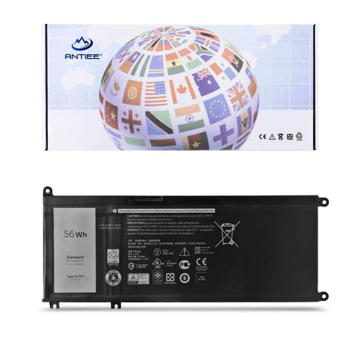 ANTIEE 56Wh 33YDH Laptop Battery for Dell Inspiron 15 7577 17 7000 7773 7778 7779 7786 P30E G3 15 3579 17 3779 G5 5587 G7 7588 Latitude 3380 3490.