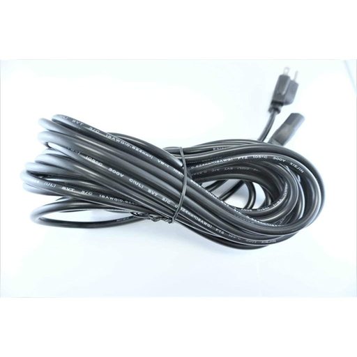 [UL Listed] OMNIHIL 15 Feet Long AC Power Cord Compatible with Samsung SHR-7082 Digital Video Recorder