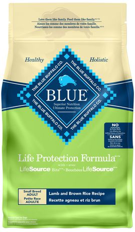 Blue Buffalo Life Protection Formula Small Breed Adult Lamb & Brown Rice Dry Dog Food 4.99kg Small (0-4.99kg);small;not Applicable