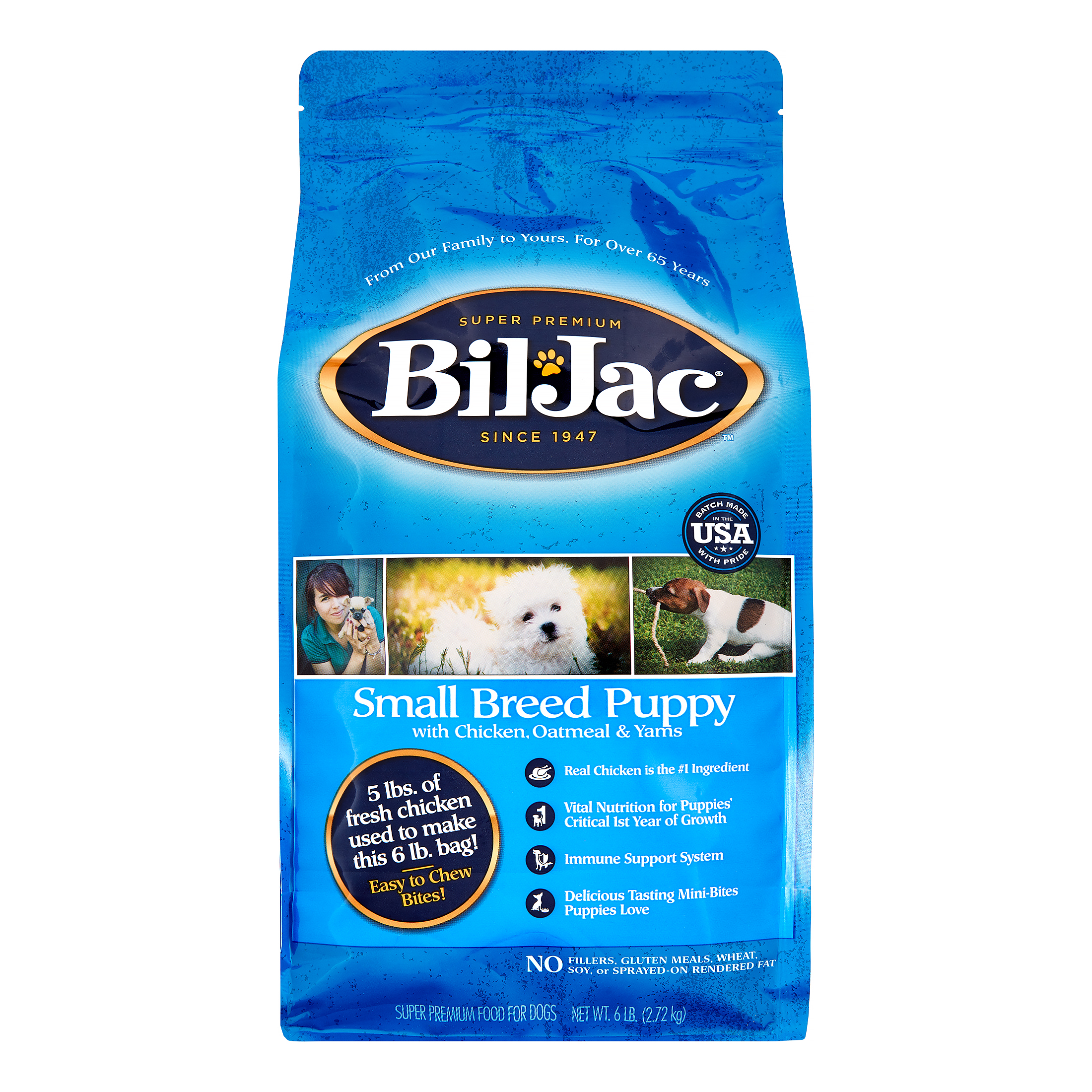 Bil-Jac 6 Lb Small Breed Puppy Dry Dog Food