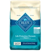 Blue Buffalo Blue Life Protection Formula Large Breed Adult Fish & Oatmeal Recipe Dry Dog Food, 30 Lbs.