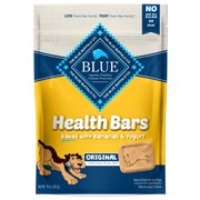 Blue Buffalo Health Bars Crunchy Dog Biscuits  Natural Dog Treats  Bananas & Yogurt 16 Oz