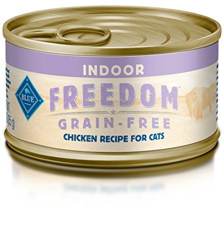 Blue Buffalo Freedom Indoor Adult Grain-Free Wet Cat Food  Chicken  3-oz  Case of 24 thumbnail