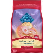 Blue Buffalo Tastefuls Dry Food  Adult Indoor Cat  Salmon and Brown Rice  15-lb. Bag