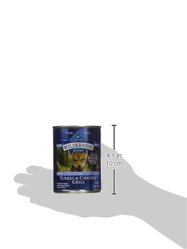 Blue Buffalo Wilderness Turkey & Chicken Wet Food for Puppies, 12.5 Oz., Case of 12 thumbnail