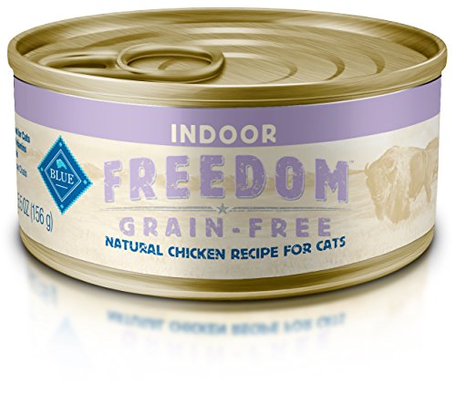 Blue Buffalo Freedom Natural Grain-Free, Chicken, Indoor Adult Wet Cat Food, 5.5 Oz., Case of 24 thumbnail