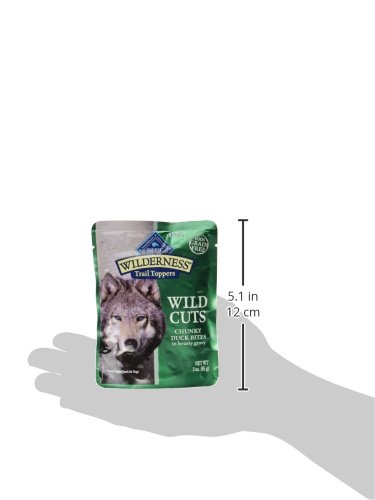 Blue Buffalo Wilderness Wild Cuts Natural High-Protein Dog Wet Food, Duck Bites Hearty Gravy, 3 Oz thumbnail