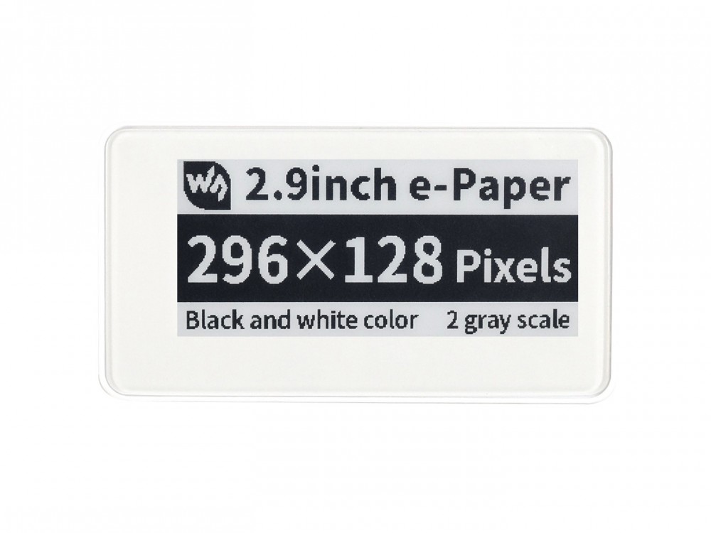 WaveShare 2.9inch Passive NFC-Powered E-Paper, No Battery