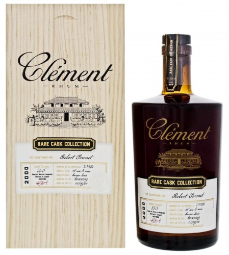 Clement Rhum Vieux Rare Cask Collection 2000 Matured 16 Jahre and 8 Month 0,5l +